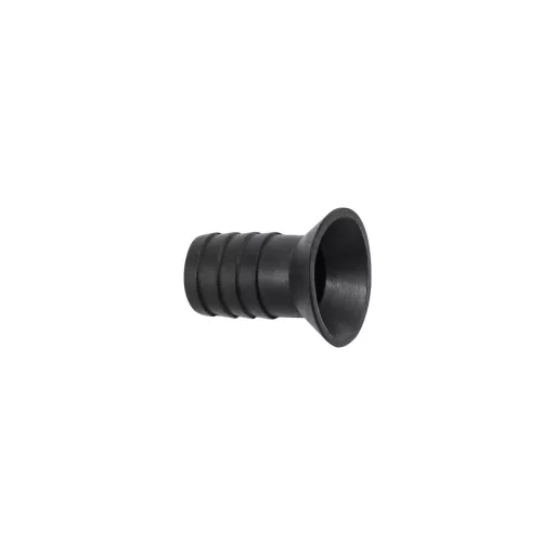 Odtoková trubka inox s pryžovou přípojkou 10 mm EVA