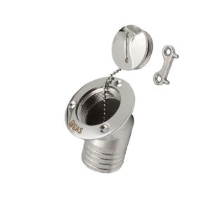 Plnicí hrdlo pro vodu 45° kov 38 mm EVA