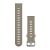 Óraszíj Garmin 20 mm homokkő szilikon, rozsdamentes csat (Quick Release) Forerunner 645 Okosórához