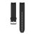 Óraszíj Garmin 22 mm fekete szilikon, ezüst csat (QuickFit) Approach S60 Okosórához