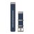 Óraszíj Garmin 22 mm indigókék nylon, ezüst csat (Jacquard szövet) (QuickFit) MARQ Okosórához