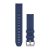 Óraszíj Garmin 22 mm tengerész kék szilikon, ezüst csat (QuickFit) MARQ Okosórához