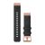 Óraszíj Garmin 20 mm nylon fekete nylon, Rose Gold csat (QuickFit) Fenix 6S Okosórához