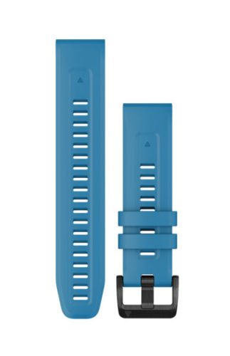 Óraszíj Garmin 22 mm cirrus kék szilikon (QuickFit) (Quatix 7) Okosórához
