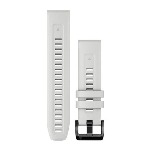 Óraszíj Garmin 22 mm Carrera fehér szilikon (QuickFit) Okosórához