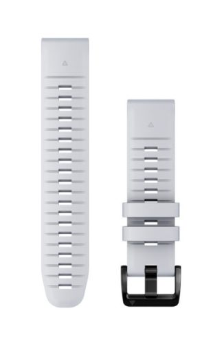Óraszíj Garmin 22 mm fehérkő szilikon (QuickFit) Okosórához