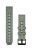 Óraszíj Garmin 22 mm oliva/szürke szilikon (QuickFit) Okosórához