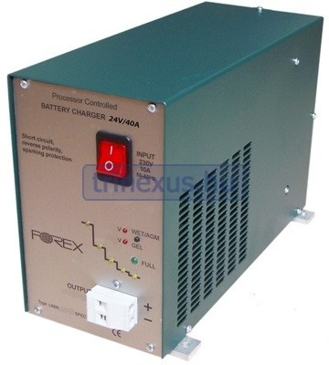 Nabíječka baterií 24V -40A automatická FRX