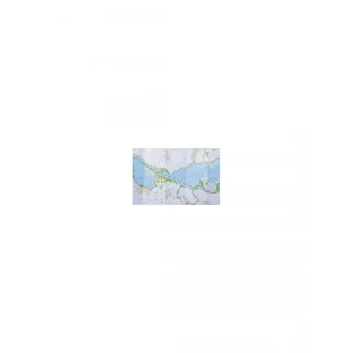 Rezervace, mapa vodní trasy jezera Tisza