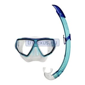 Potápěčská maska s háčky Oyster světle modrá