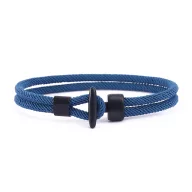   Karkötő CASTENA  kézzel készített többféle színben (kék) elegáns kapoccsal TRX