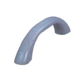 Plastové zábradlí světle šedé 25 cm