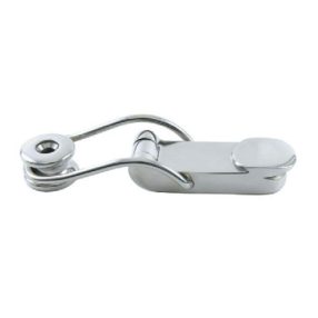 Lakatpánt inox zár nélküli 94x28 mm EVA