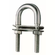Tažné oko 6X90mm ve tvaru U z nerezové oceli
