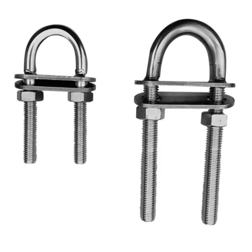 Vonószem 80 x 38 mm U alakú rozsdamentes Deluxe EVA