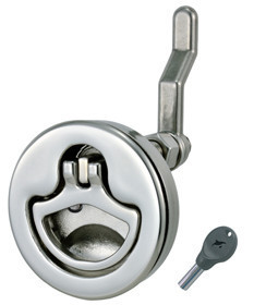 Zár rozsdamentes acél Deluxe kulccsal EVA