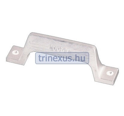 Bílý plast pro uchycení zrcadla