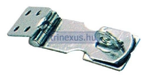 Řemínek visacího zámku s očkem z nerezové oceli 72x24 mm