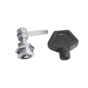 Zár nikkelezett réz kulccsal EVA