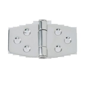 Zsanér inox pozíciótartó 76,2 x 40 mm EVA