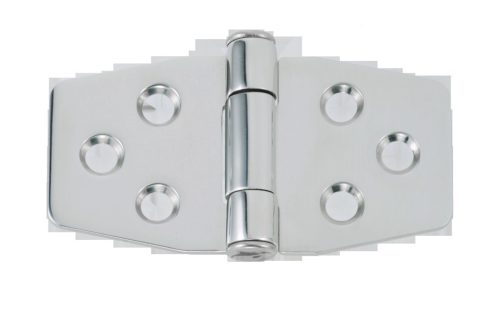 Zsanér inox pozíciótartó 76,2 x 40 mm EVA