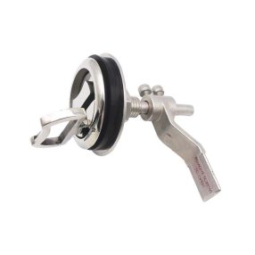 Fedélnyitó retesz tömítéssel inox EVA