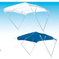 Bimini střecha se 3 větvemi modrá 180x130x140 cm