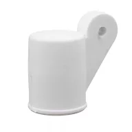 Konec trubky Bimini jednoduchý 20 mm plastový bílý