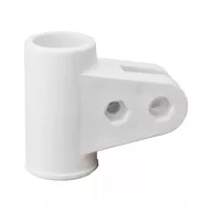 Samouzavírací konec trubky Bimini 20 mm plastový bílý