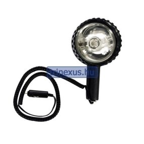   Světlomet z černého cigaretového zapalovače z ručního plastu