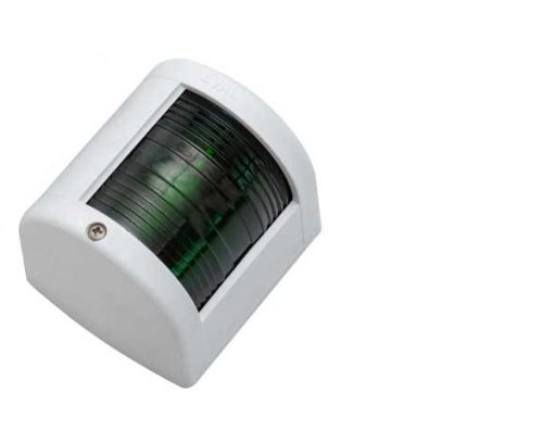 Světle zelená led 112,5° v bílém pouzdře EVA