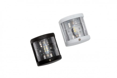 Jasná bílá LED 225° v černém krytu