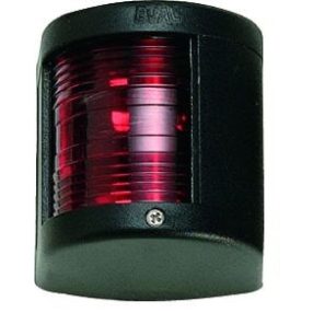 Fény piros ledes 112,5°, fekete házban EVA