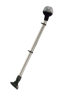 Kulatá bílá podrážka o délce 62 cm s bílou