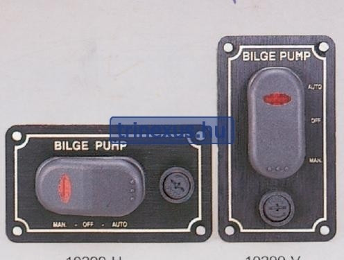Spínač pro čerpadlo podpalubní vody s 3cestnou LED diodou