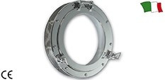 Krycí okno kulaté z nerezové oceli 264 mm