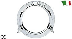 Kulaté krycí okénko, nerezová ocel, 153 mm,