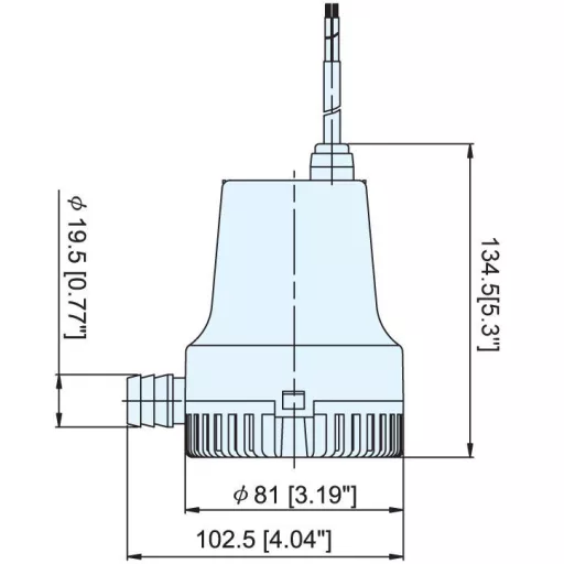 Důlní čerpadlo TMC 12V, 900 GPH