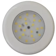   Stropní svítidlo do kabiny s 21 LED diodami z kovu a bílého plastu