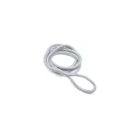 Lano na blatník 6 mm 1,8 m smyčkované bílé pár