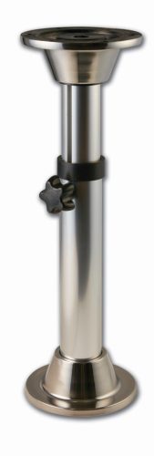 Asztalláb teleszkópos inox 530 - 810 mm EVA