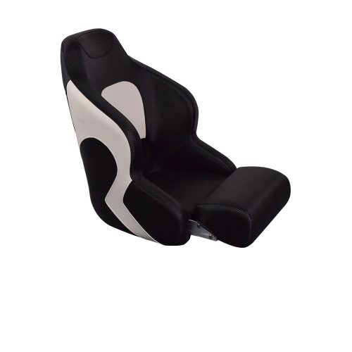 Ülés Flip-up Deluxe Sport fekete - fehér EVA