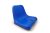 Ülés műanyag kék EVA