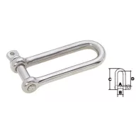 Pouzdro dlouhé 8 mm z nerezové oceli AISI 316