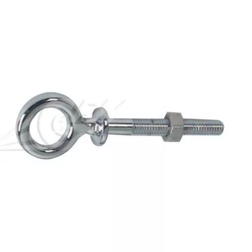 Tažné oko kulaté 6x80 mm z nerezové oceli