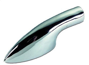 Koncovka pro bariérový konektor, horizontální vnitřní šroub, 22 mm, nerezová ocel