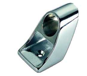 Vodorovné pouzdro zábradlí 22 mm z nerezové oceli