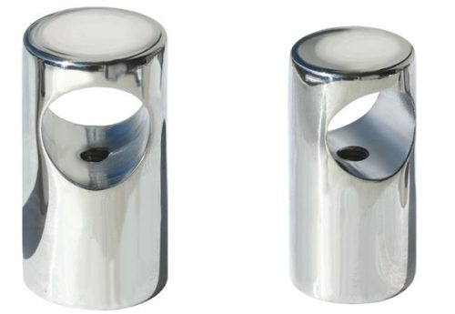 Základna průchodky zábradlí z nerezové oceli 22 mm