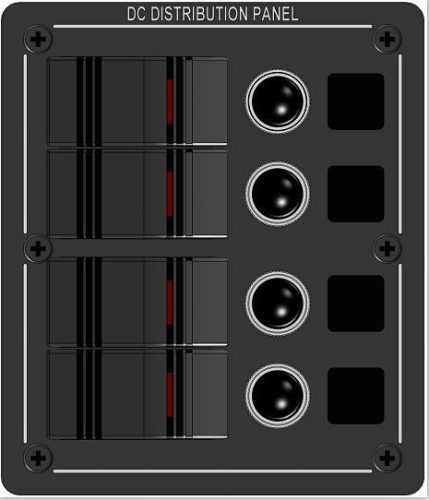 Kapcsolótábla 7 egységes feszmérő Electron EVA