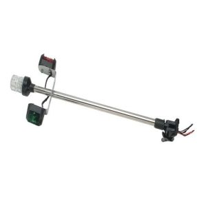 Lehké trojsedadlo s černou podrážkou o délce 60 cm